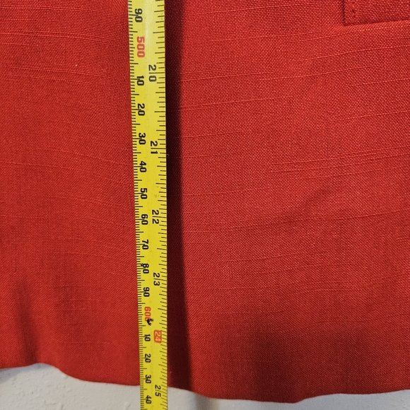 Country Sophisticates Petite Div.  Of  Pendleton Red Women Blazer 10P -No sz Tag - Picture 12 of 13
